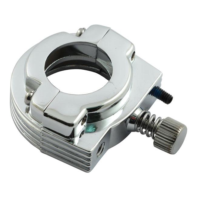 THROTTLE CLAMP SET, SINGLE CABLE Gasrulle / Throttle Aros