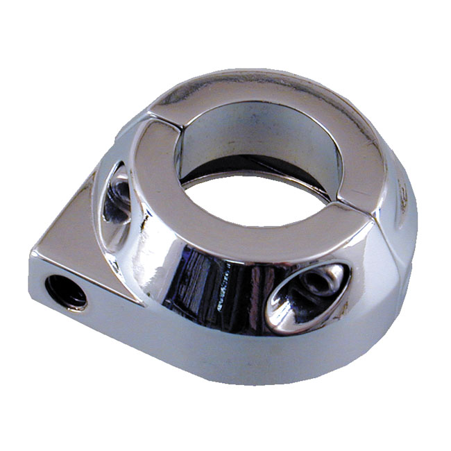 CUSTOM THROTTLE CLAMP, SINGLE CABLE Gasrulle / Throttle Aros