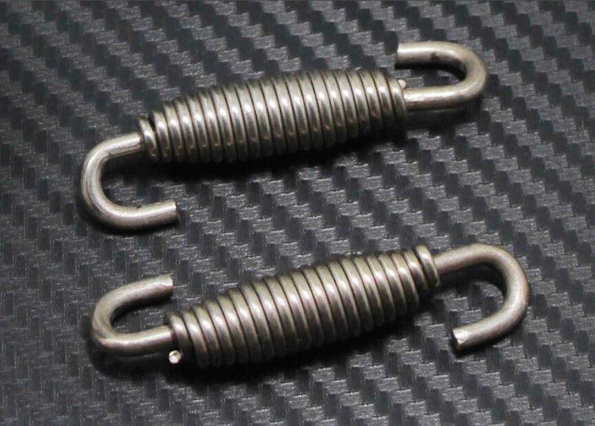 SET EXHAUST MUFFLER SPRINGS Beslag / Mounts Aros